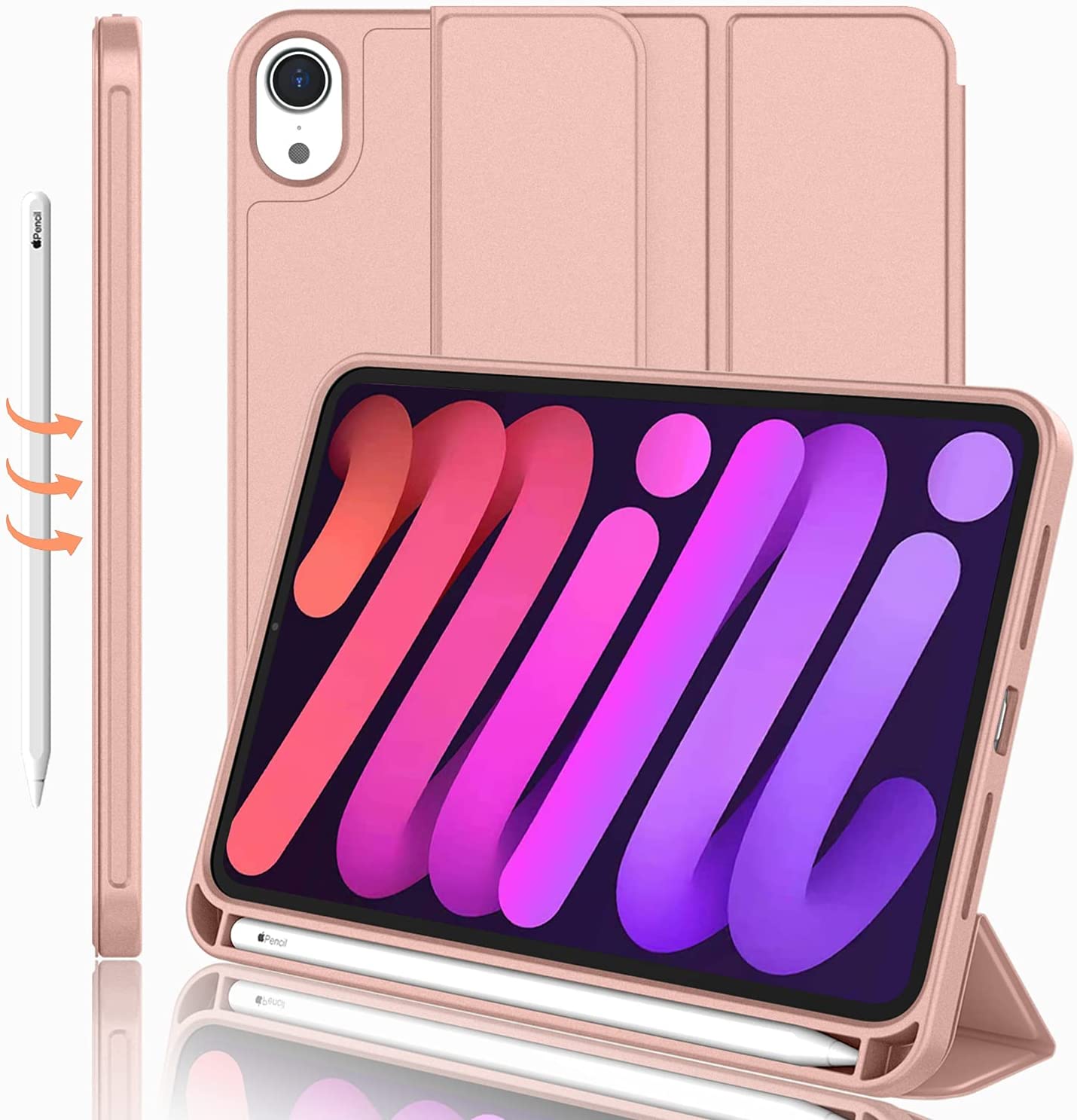 Étui Smart Cover pour iPad Mini 6 (6e génération) / Mini 7 (7e génération) Étui Smart Cover pour iPad Mini 6 (6e génération) / Mini 7 (7e génération)